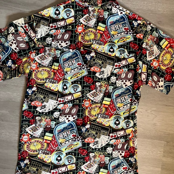 Lake Matley Casino Button Down Shirt - Picture 7 of 8